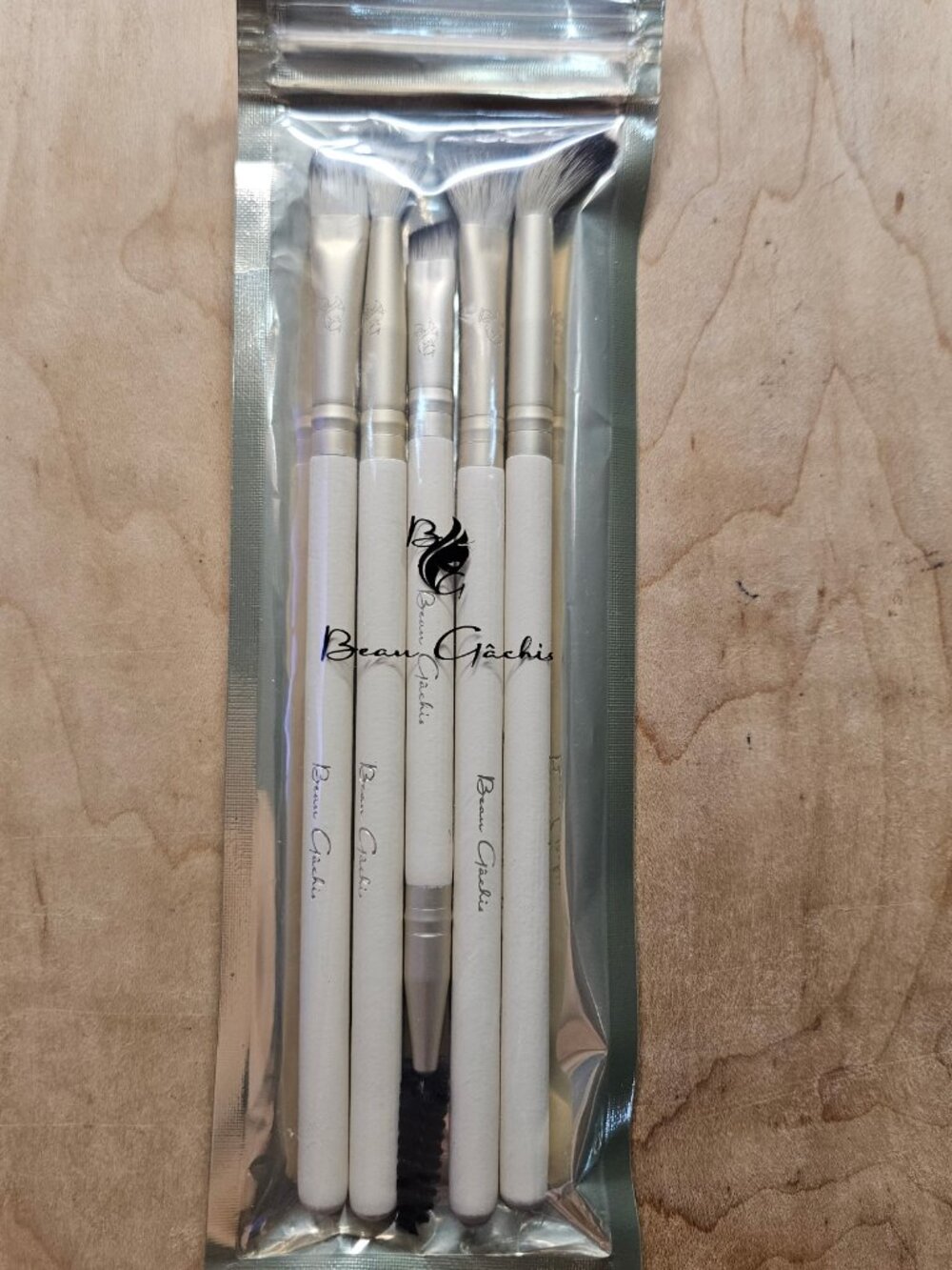 NEW Beau Gachis No. 7 Collection Brushes 5 piece Set SEALED